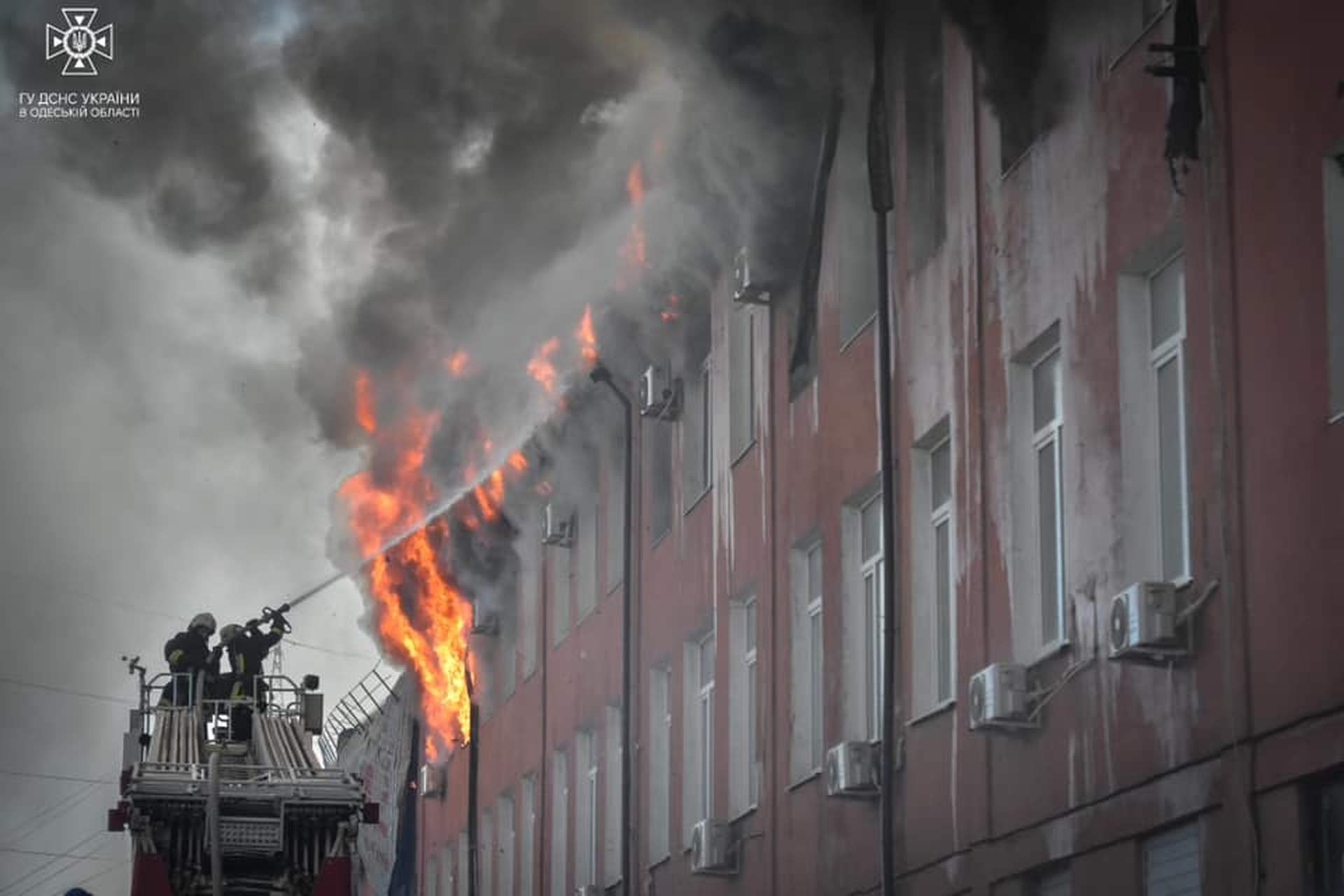В Одесі горів завод