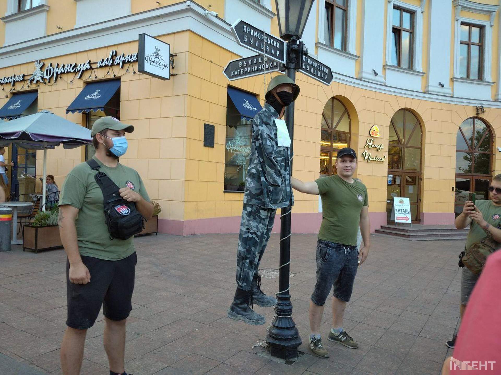 "Жыве Беларусь": в Одесі підтримали акції білорусів за чесні вибори