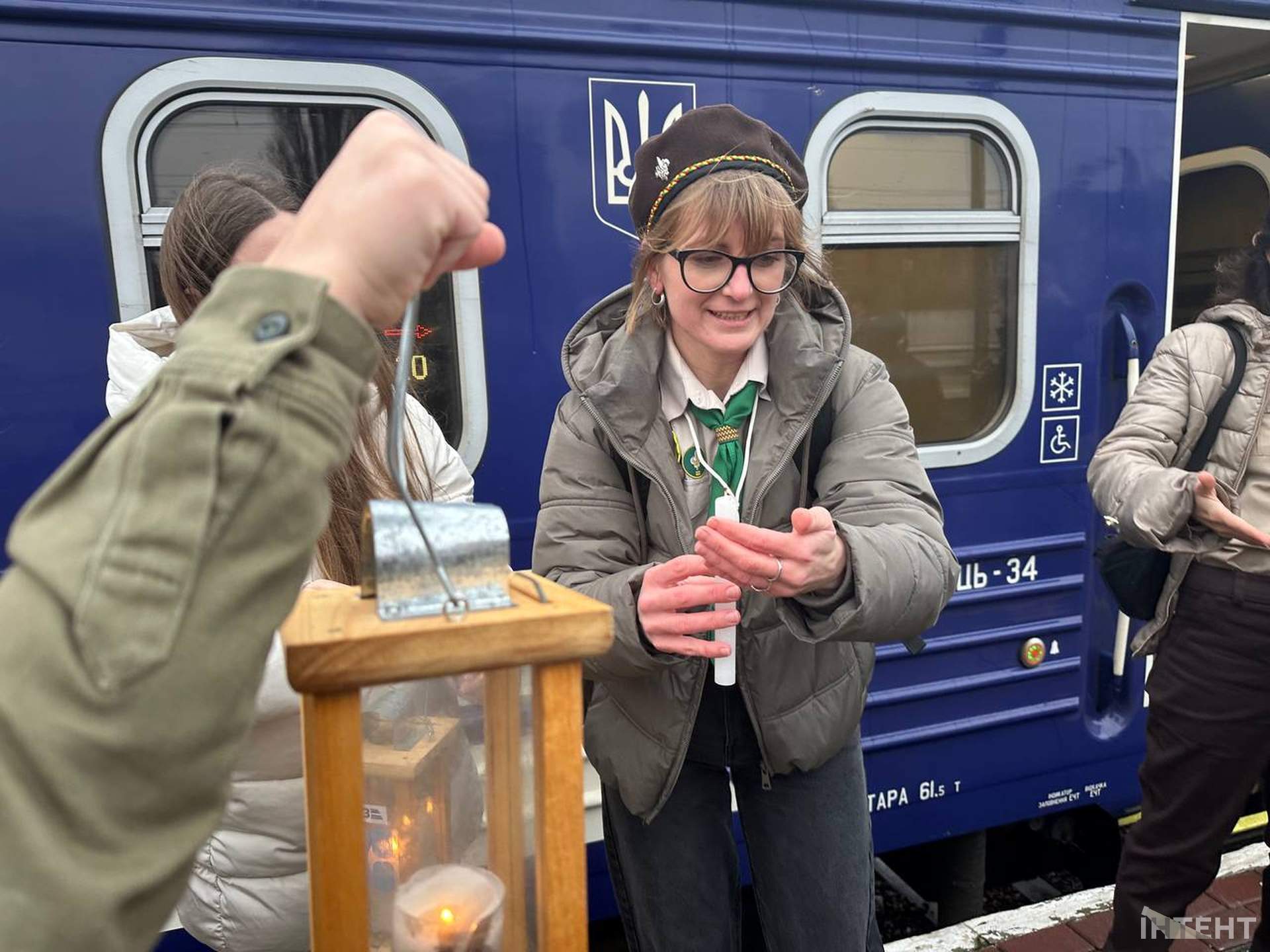 Потяг з Вифлеємським вогнем миру прийшов до Одеси