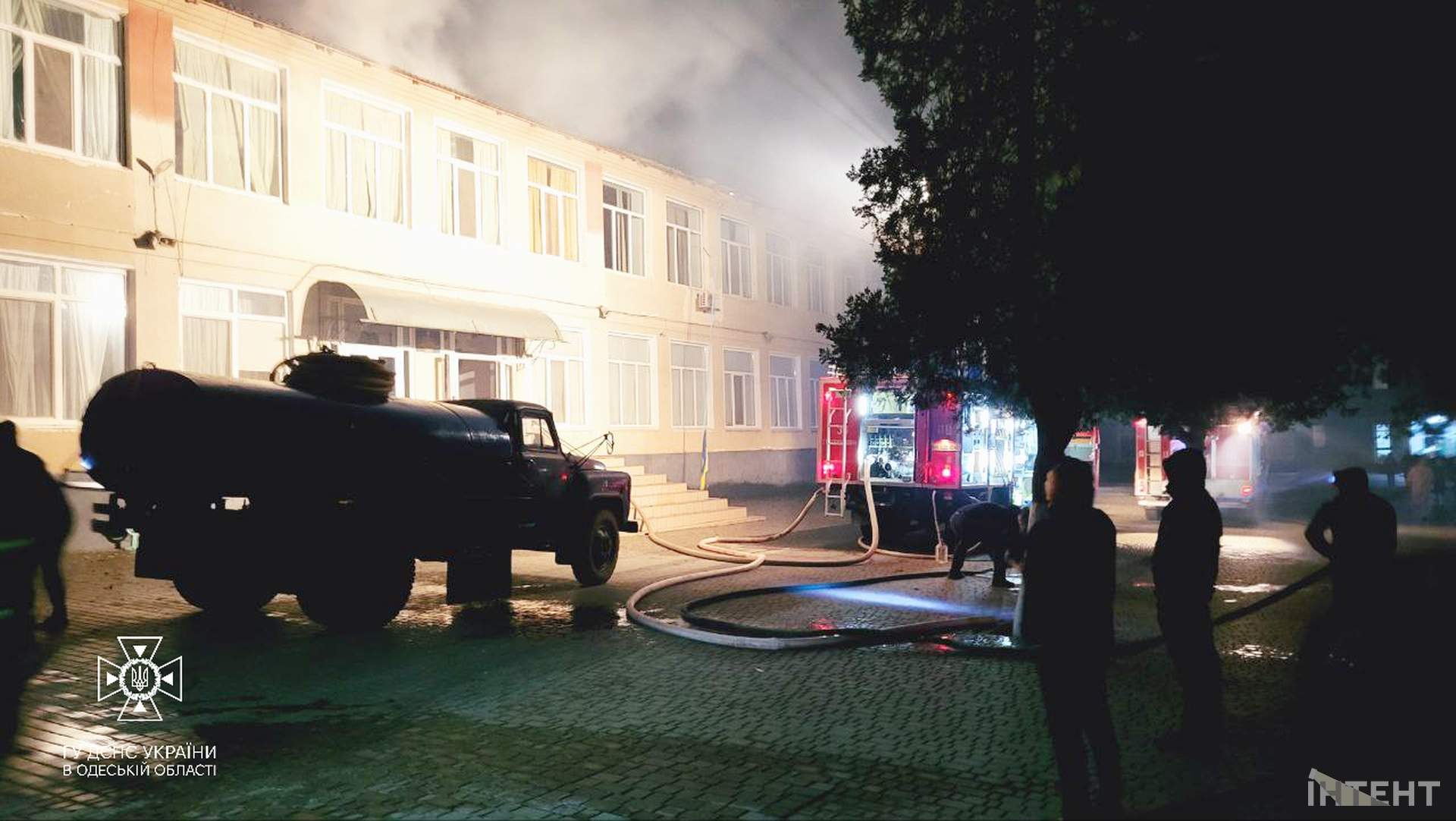 В Татарбунарах на Одещині вночі горів ліцей