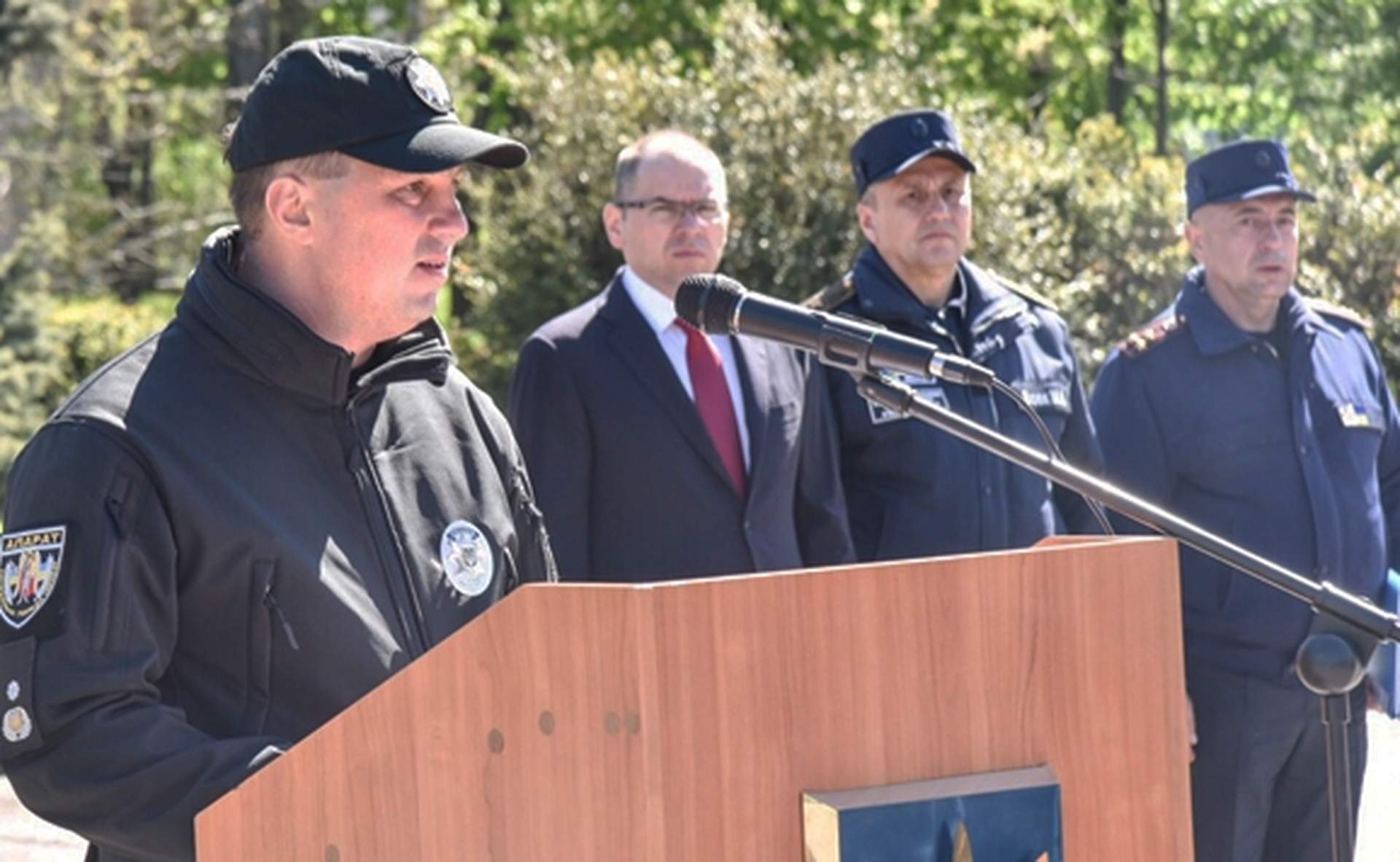 Как в Одессе прошел строевой смотр в преддверии мая