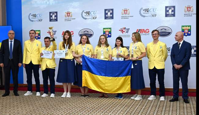 Збірні України з шахів. ФОТО: European Chess Team Championship