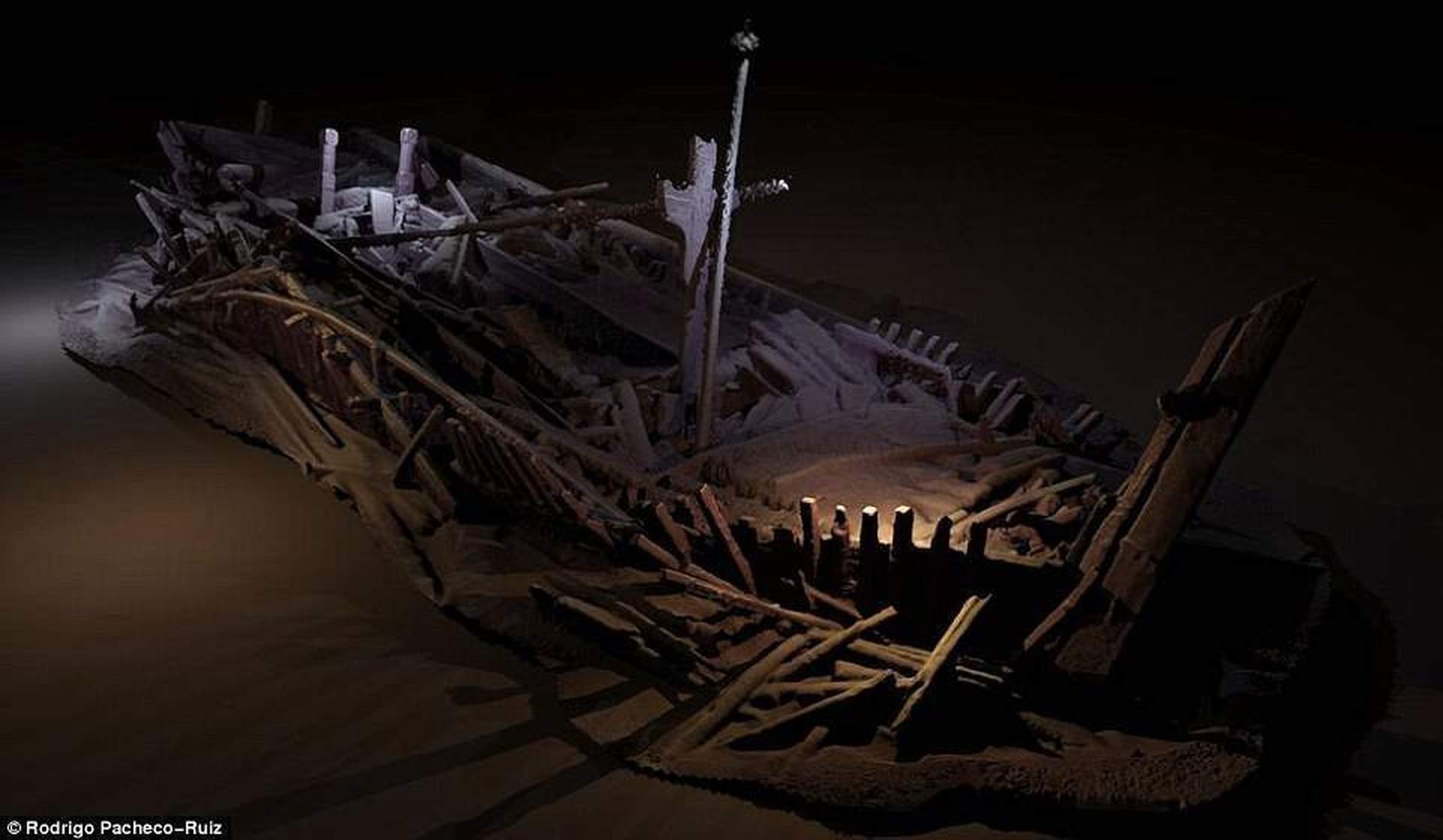 Ученые сделали 3D фото затонувших в Черном море византийских кораблей