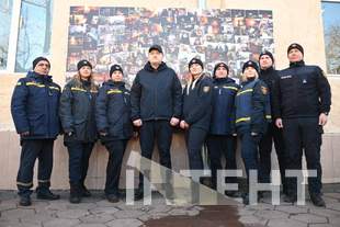 Одесские спасатели открыли Стену Несокрушимости