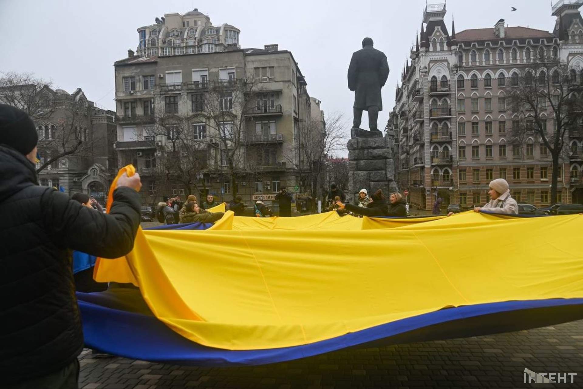 В Одесі відзначили День Соборності ходою в центрі міста