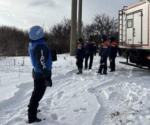 В Украине срочно ремонтируют резервную линию электропередачи Запорожской АЭС
