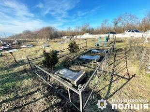 На Миколаївщині вандали пошкодили понад 50 могил