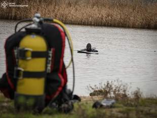 Representatives of the UN and Denmark were shown how water bodies in Mykolaiv region are being cleaned