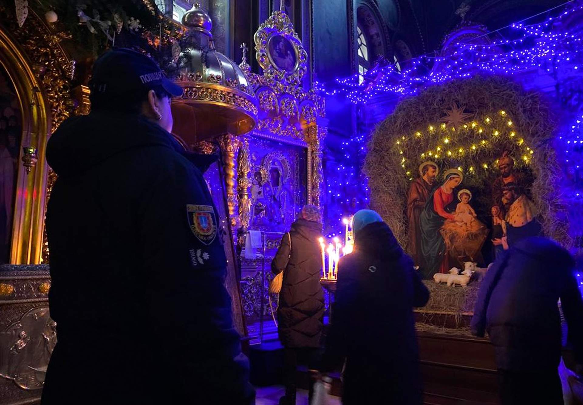 Одеські священники провели служби на Різдво