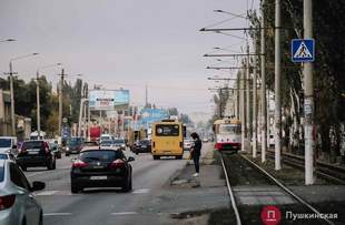 Патрульная полиция пока не согласовала схемы выделенных полос для общественного транспорта в Суворовском районе