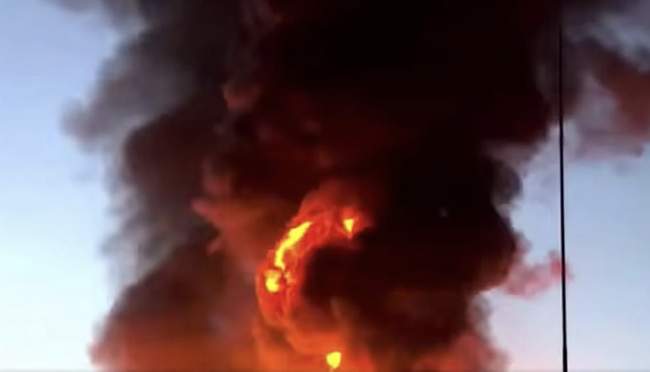 СКРИНШОТ: відео ДСНС Одещини