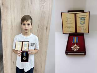 Order "For Courage" presented to son of fallen hero from Snihurivka