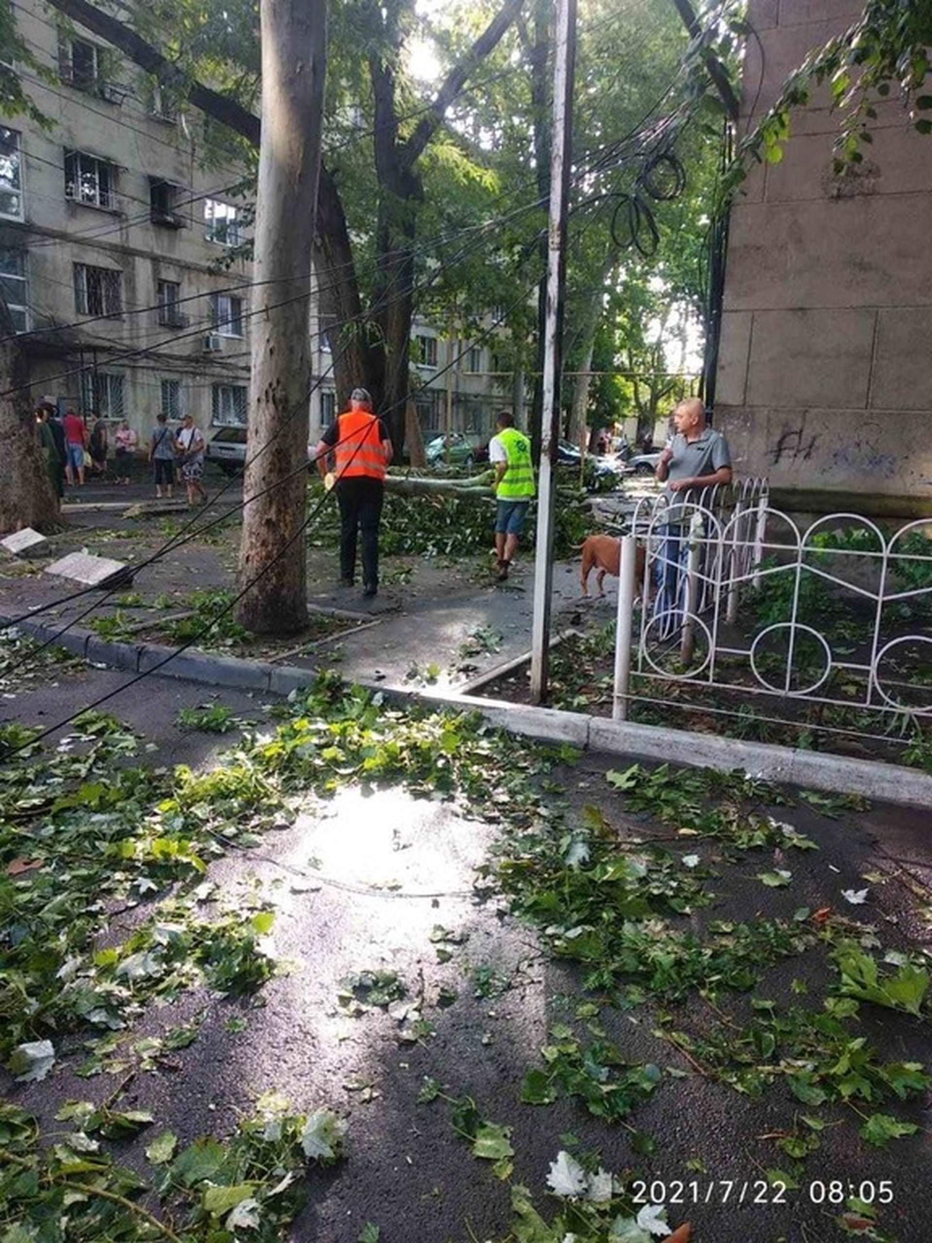 Одеса після нічної зливи