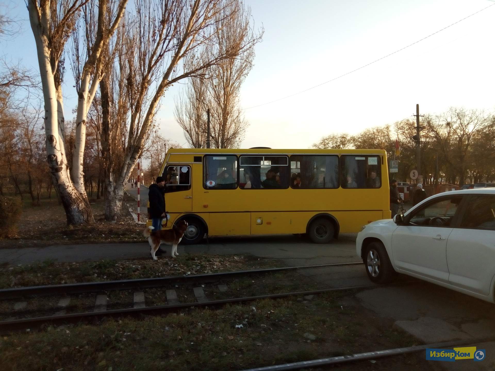 Как одесситы дорогу перекрывали