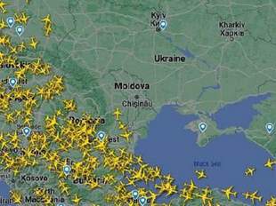 Молдова тимчасово закрила й одразу відкрила повітряний простір