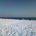 Снег в Одессе: катание на санках и прогулки к морю