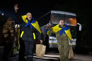 Defenders from Kherson region returned from Russian captivity