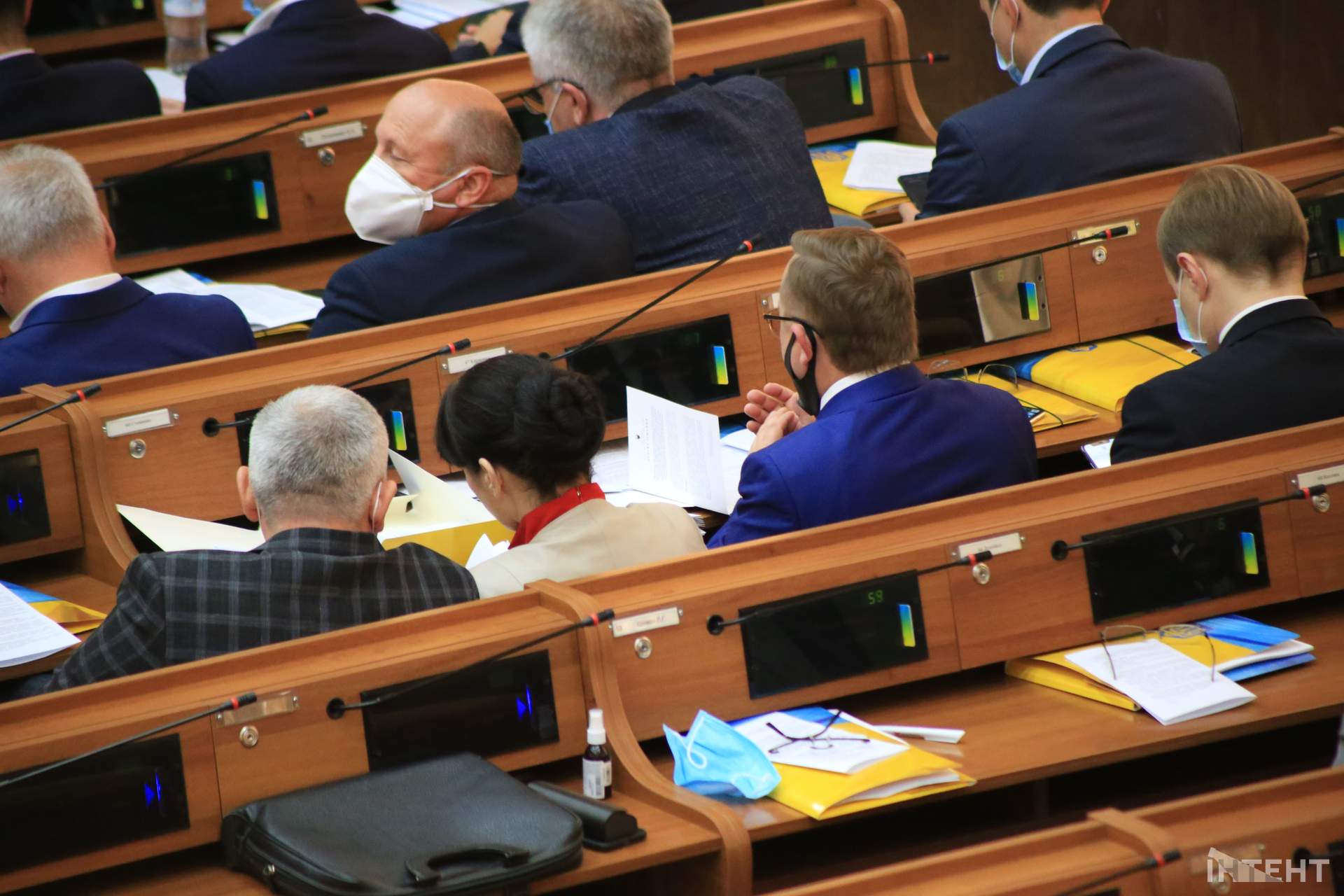 Сессия Одесского областного совета в объективе ИзбирКома