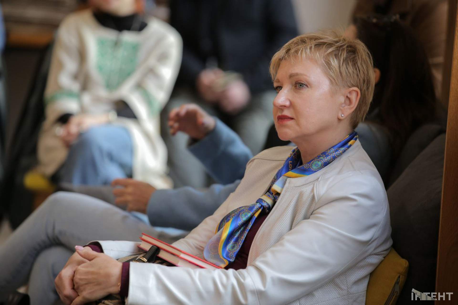 Лауреатка Шевченківської премії прочитала свої вірші на зустрічі з одеситами