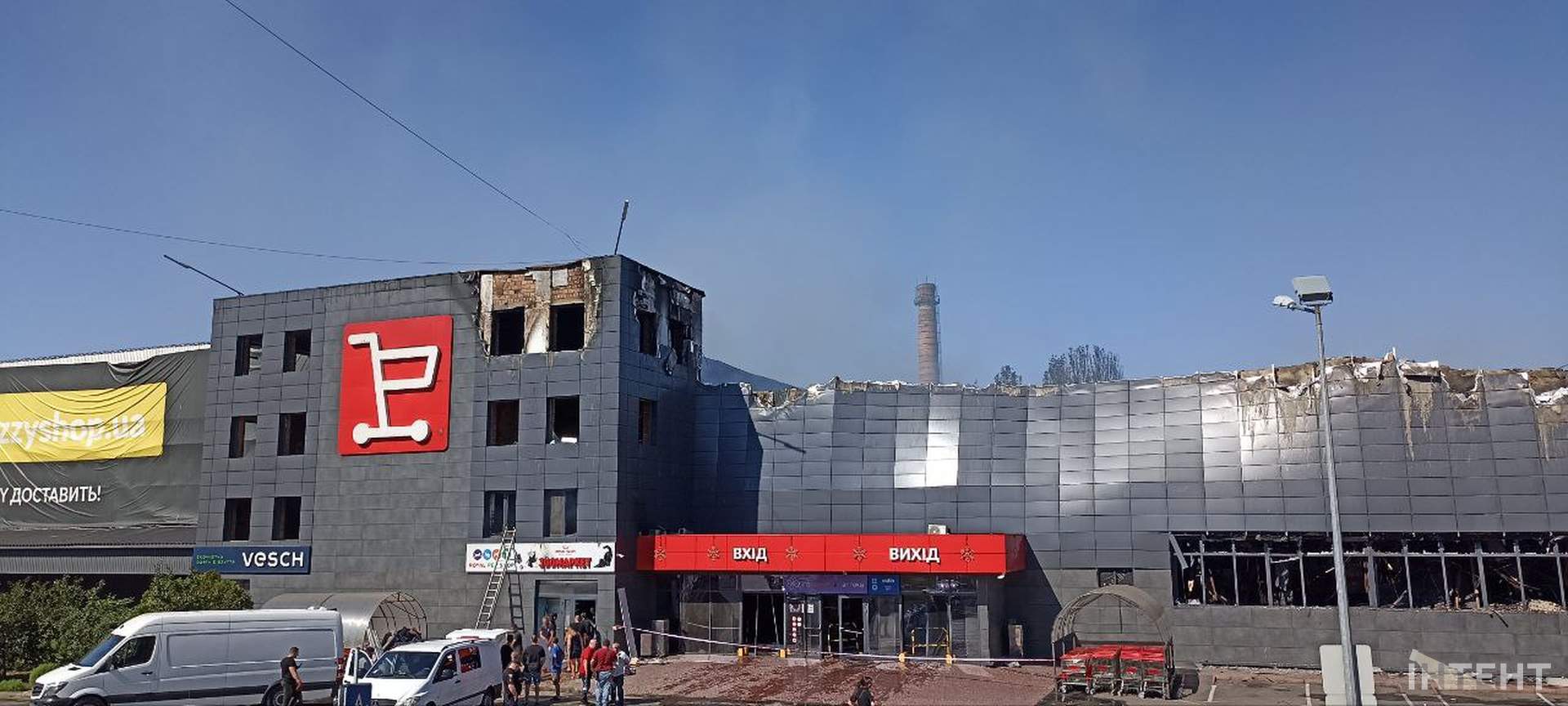 Понівечена Одеса у світлинах Інтента