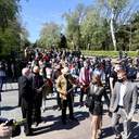 В Одесі відзначили День Перемоги покладанням квітів, та «безсмертним полком» з портретами Шухевича