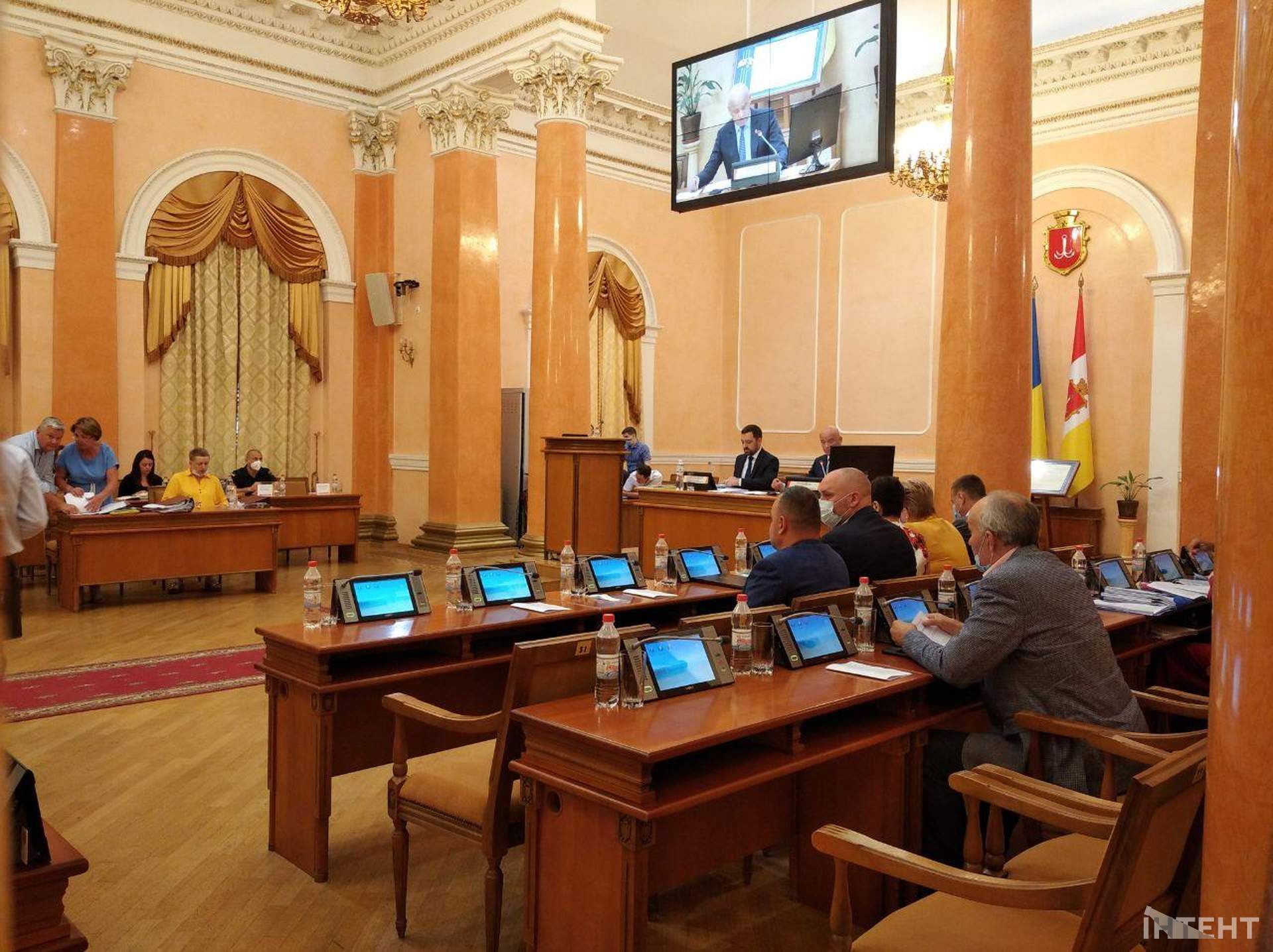 Сессия Одесского городского совета в объективе ИзбирКома