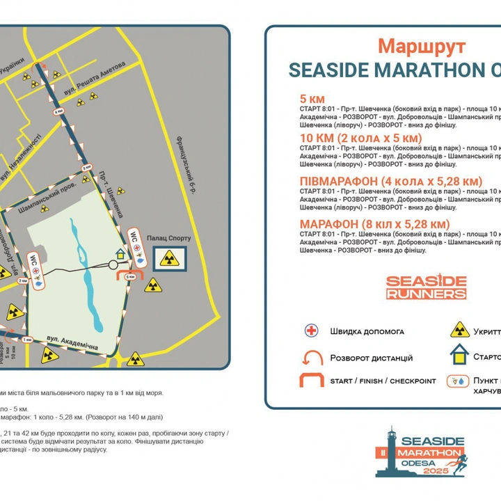 Забіг Seaside Marathon Odesa