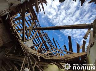 A medical facility and an ambulance came under fire in Kherson region