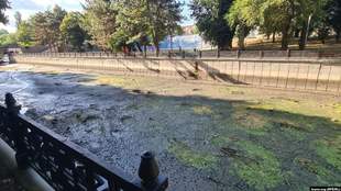 Засуха в Крыму: оккупационная власть остановила спуск воды из водохранилища