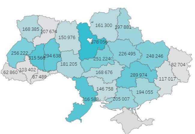 Одеська область на другому місці за сумою коштів, якими допомогли аграріям у 2021 році