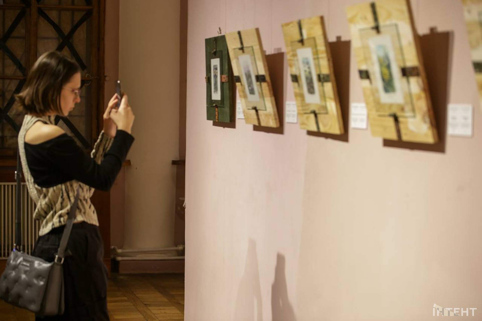 Одеситам показали картини загиблого Бориса Айзенберга, написані на передовій