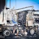 На Одещині російський дрон поцілив у резервуари з олією