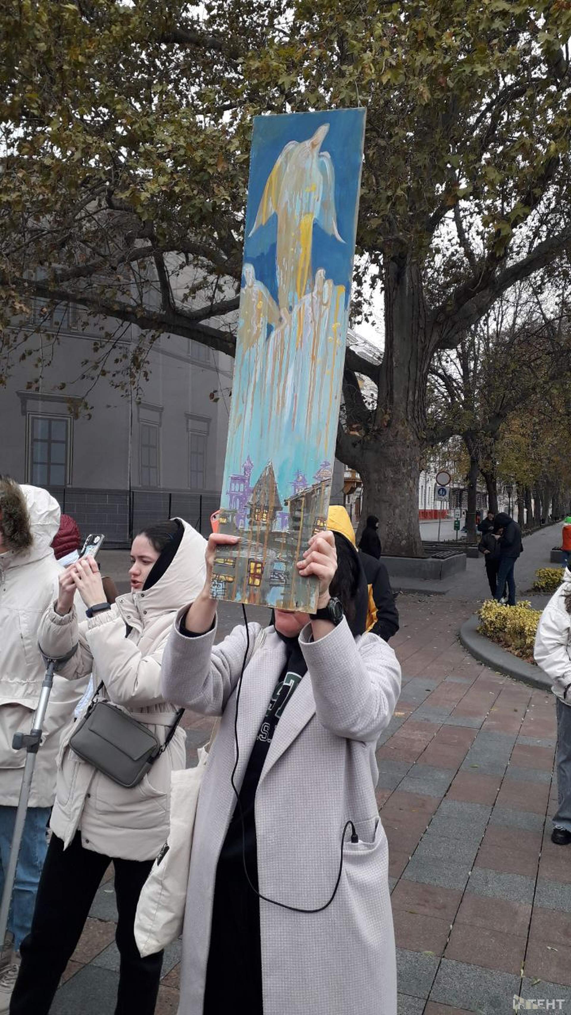 Ножевнікова заявила про можливе припинення акцій протесту проти недоцільних тендерів в Одесі