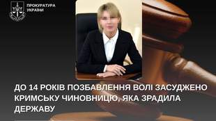 Министру экологии Крыма при оккупантах дали 14 лет за госизмену