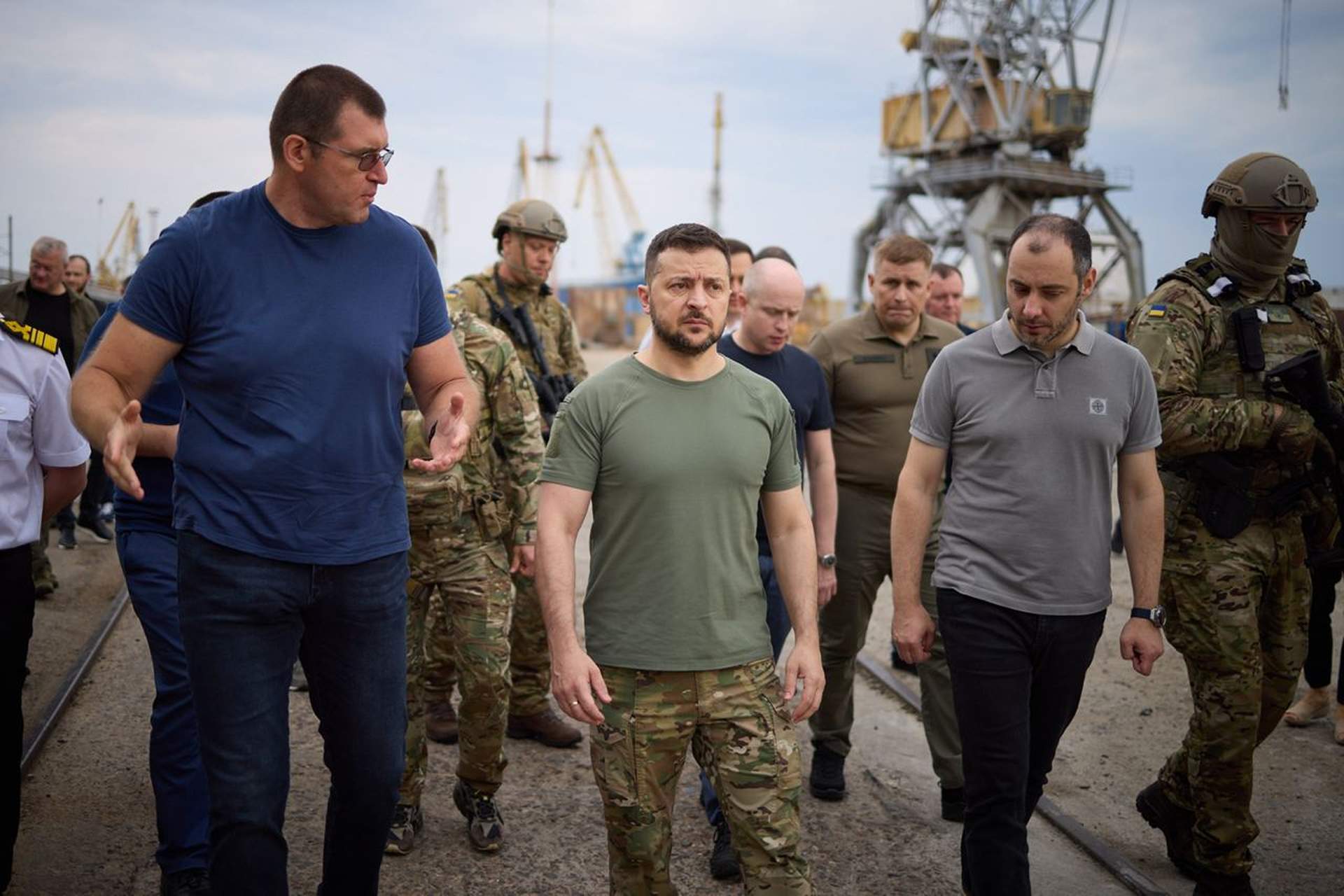Зеленський відвідав Одесу