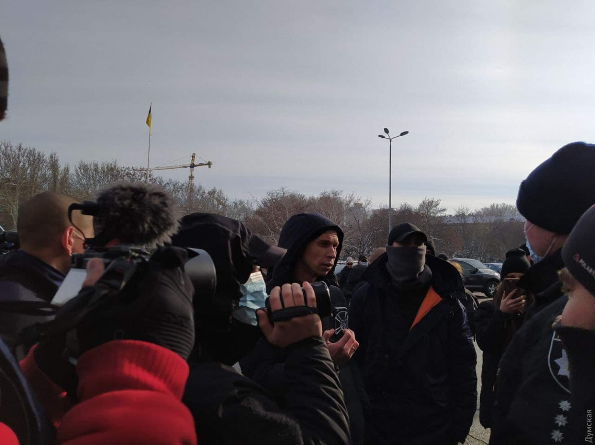Як в Одесі проти тарифів протестували