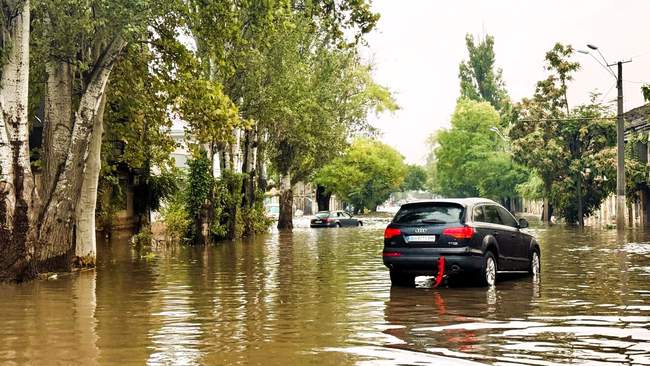 The aftermath of the disaster in Odesa. PHOTO: Oleksiy Kuleba/Facebook