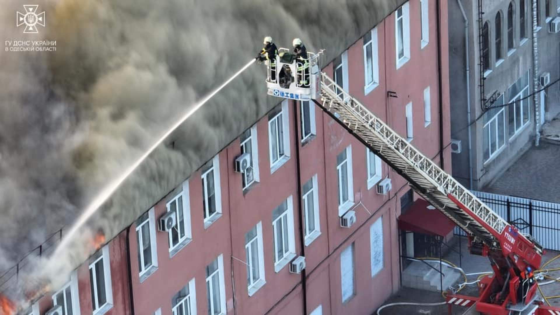 В Одесі горів завод