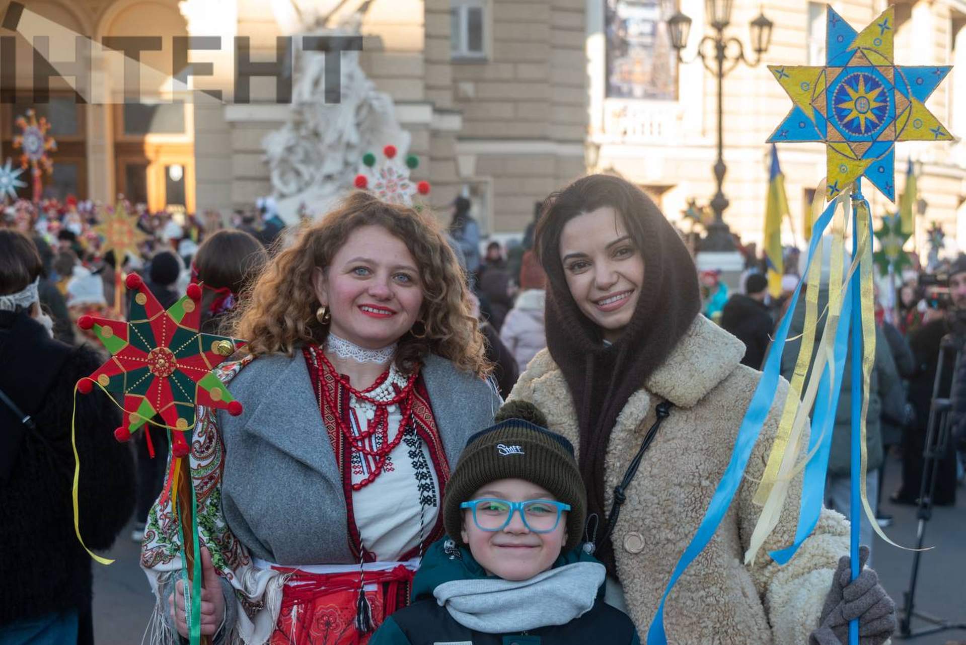 Одесою пройшла перша спільна коляда