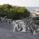 Одесса-1944 и современная Южная Пальмира на фотоколлажах