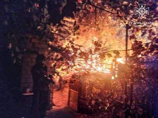 Три пожежі на Херсонщині сталися через російські обстріли