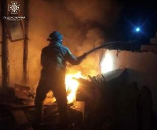 У новорічну ніч через обстріли у Херсоні виникло шість пожеж