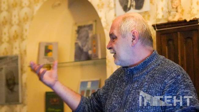 Ігор Піструіл, директор Археологічного музею. ФОТО: Інтент