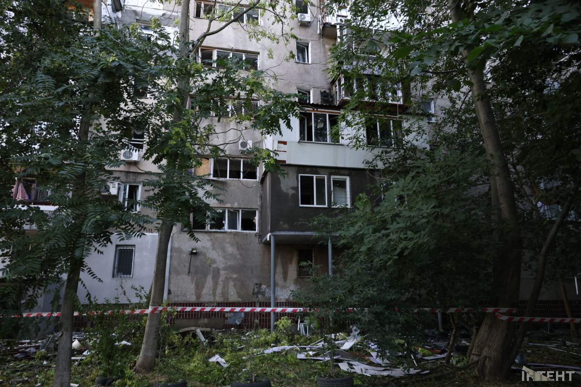 Внаслідок російського удару по Одесі вщент знищені десять квартир