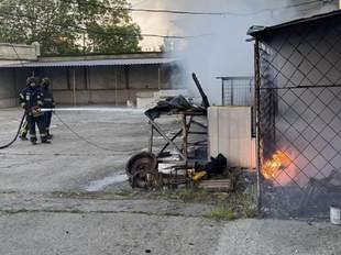 Вогнеборці ліквідували наслідки обстрілів Херсонщини