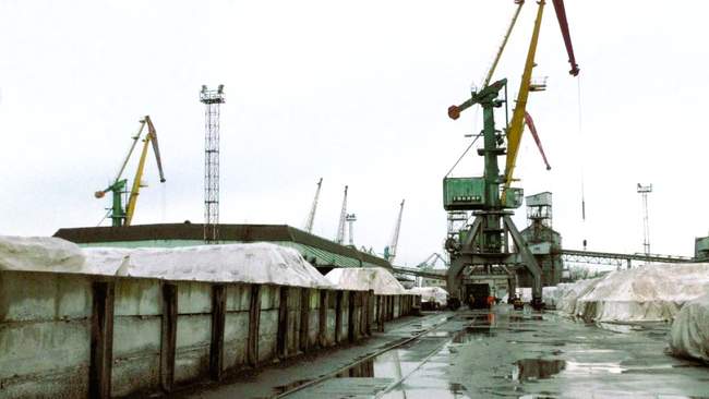 Суднобудівний завод "Паллада" у Херсоні. ФОТО: Суспільне