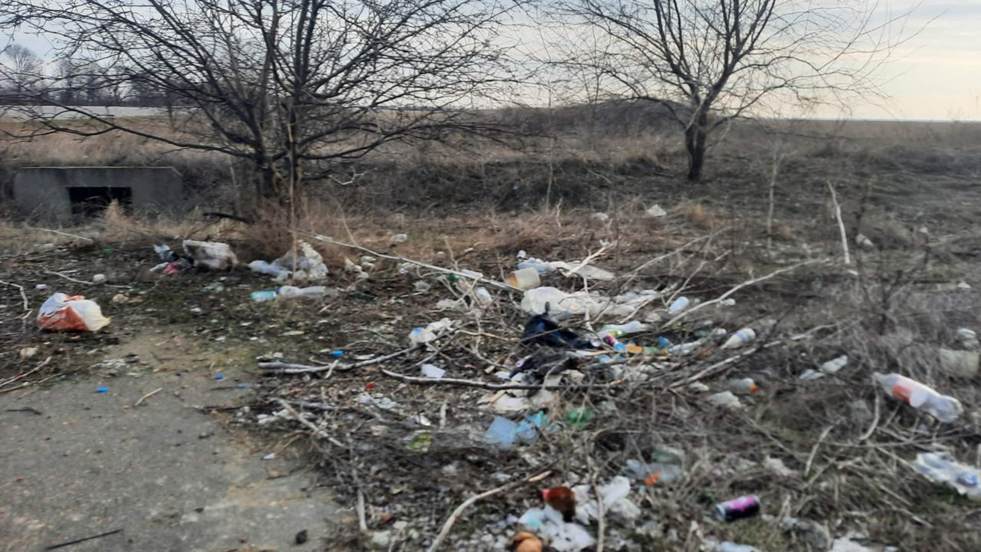 Узбіччя траси Одеса-Київ потопає у смітті