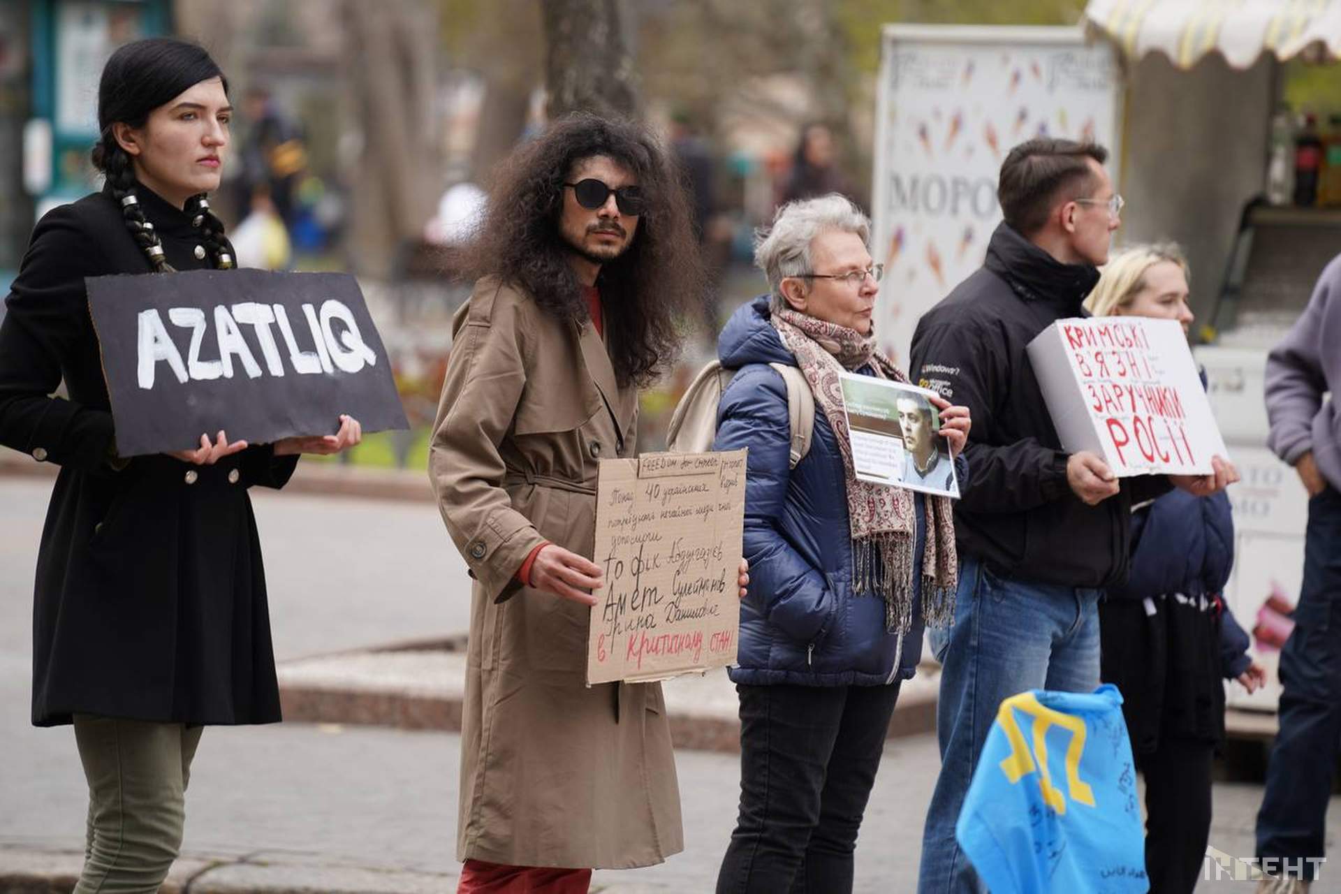 В Одесі відбулася третя маніфестація "Німий крик" на підтримку кримських татар