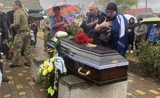 Farewell to Flavius Lanko. PHOTO: Angela Sirbu/Facebook