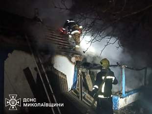 Во время пожара на Николаевщине госпитализировали шестерых подростков